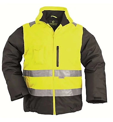 Parka haute visibilité Hi-Way Xtra jaune