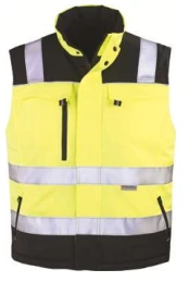 Bodywarmer de sécurité Téléport côté fluo