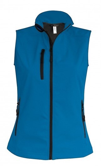 Veste_Softshell_sans_manche_femme_Ambulancier_azur