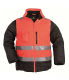 Parka haute visibilité Hi-Way Xtra orange